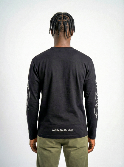 Longsleeve Black/White