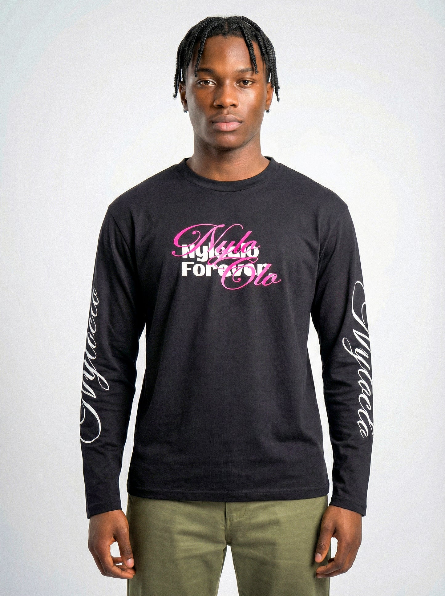 Longsleeve Black/White