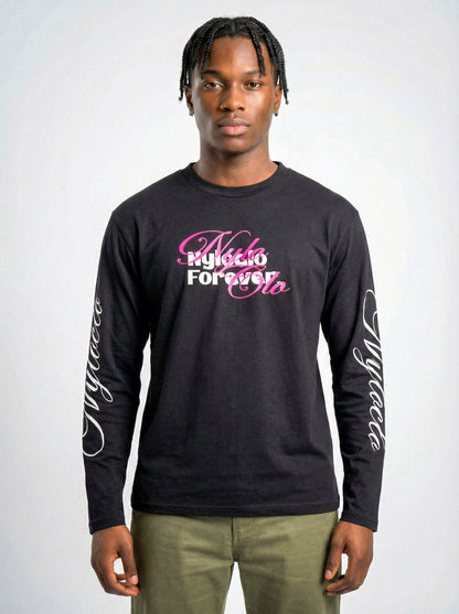 Longsleeve Black/White